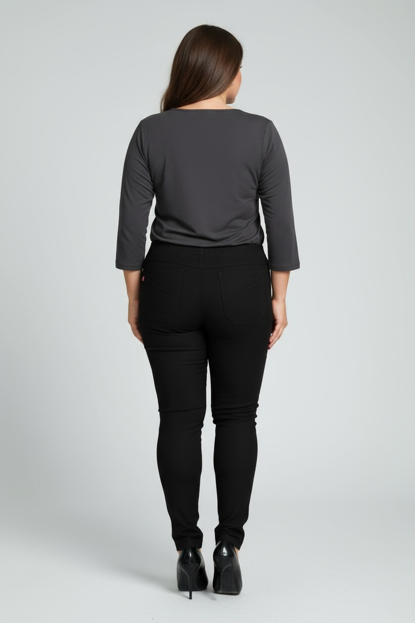 spodnie aster czarne - miniatura 3